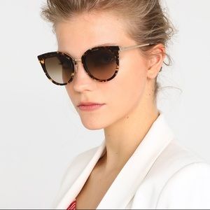 Kate Spade Jazzlyn Tortoise Cat Eye Sunglasses